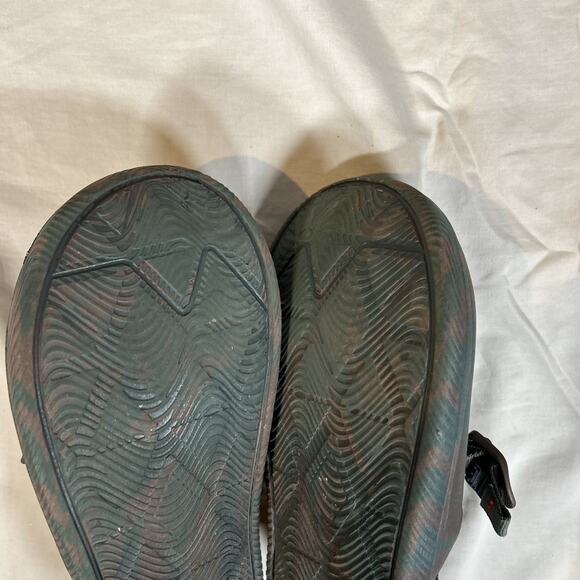 Chaco Chillos Clog M 10 Closed Toe Sandals Woodsy Growth JCH108635 Mens - Picture 7 of 9